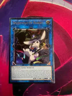 Silhouhatte Rabbit OP27-EN002 Ultimate Rare Near Mint Yugioh TCG - Image 1