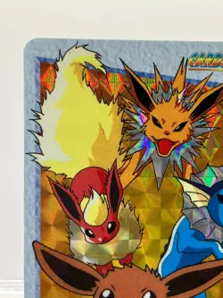 Pokemon Card Carddass Eevee Evolutions Bandai Vending #8 Prism MP - Image 4