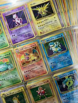 ALL SWIRLS! Base Set 100% Complete 102/102 MASTER SET Japanese Pokemon Cards - Image 1