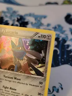 Lucario - 63/124 (Cosmos Holo) Swirl 063/124 Miscellaneous Cards & Products NM - Image 2