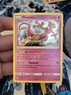 Mewtwo - SM214 - Pokemon Sun & Moon Promo Holo Rare Card NM-LP - Image 1