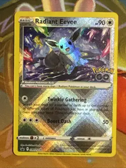 Radiant Eevee SWSH230 SWSH: Sword & Shield Promo Cards Holo - Image 1