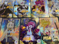 WES - Goddess Story 2M02 PR Card Lot - 9 Cards! Anime Game Foil Promo OOP - Image 1