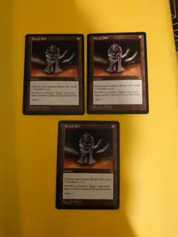 Jinxed Idol x3 Artifact Tempest. Old Vintage. Magic the Gathering 3 Card - Image 1