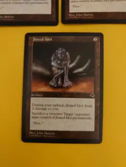 Jinxed Idol x3 Artifact Tempest. Old Vintage. Magic the Gathering 3 Card - Image 3