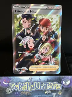 Pokemon Card Friends in Hisui 148/159 Crown Zenith Full Art Ultra Rare NM - Image 1