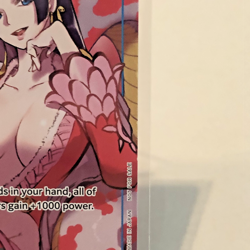 One Piece Boa Hancock Sealed Battle 2024 Vol. 2 English Promo NM P-066 Card - Image 4