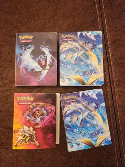 Pokemon Mini Portfolios Binders Lot of 9 No Cards Included Sword Shield Lugia - Image 4