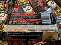Teen Titans GO! Series 1 Collectible Trading Card Game 10 Booster Packs TCG CCG - Image 2