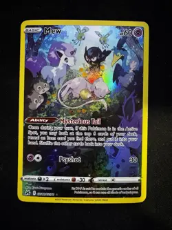 Pokemon TCG Mew Galarian Gallery Crown Zenith GG10/GG70 Holo Card - Image 1