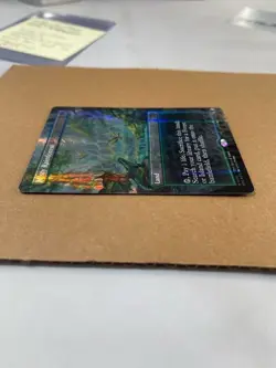 Magic The Gathering Misty Rainforest Borderless Dragonscale Foil Card Special Gu - Image 3