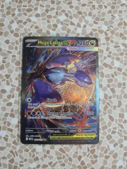 Mega Latias EX 181 Full Art Ultra Rare Pokemon TCG Mega Evolution Card - Image 3