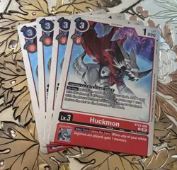 Digimon Card Game Playset Huckmon BT23-006 R Hackers’ Slumber - Image 1
