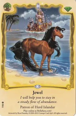 BELLA SARA SERIES 19 - Herds From North of North - JEWEL 7/55 RARE NON FOIL CARD - Image 1
