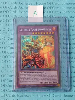 Ultimate Flame Swordsman MZMI-EN004 Collector's Rare Yu-Gi-Oh Card 1st New A - Image 5