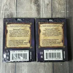 Xena Warrior Princess Trading Card Game Lot Of 2 Starter Decks 1998 Wizards WotC - Image 5