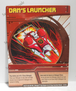 Bakugan Card - Dan's Launcher - Red Ability Card - BA275 - 32/48c - 2008 - Image 1
