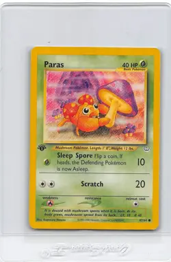 Paras 47/64 - 1ST EDITION - Neo Revelation - VINTAGE WOTC POKEMON CARD - LP - Image 1