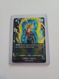 Dragon Ball Super Card Game Fusion World - Trunks : Future - FB01-050 SR English - Image 1