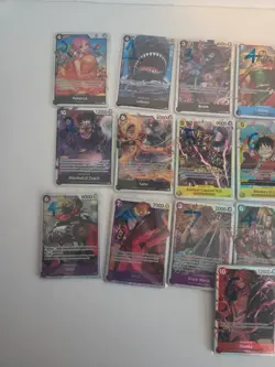 One Piece TCG PRB-02 SR Lot of 107 Cards - Image 2