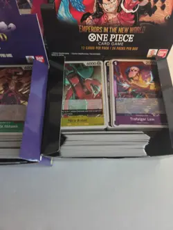 One Piece TCG x1200 + Cards BULK LOT Holographic Rares + Leaders NM ENGLISH - Image 3