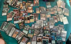 Mtg Magic the Gathering lot unsorted edh rares mythics commander foils - Image 1