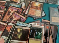 Mtg Magic the Gathering lot unsorted edh rares mythics commander foils - Image 3