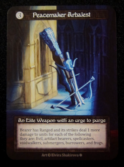 Sorcery Contested Realm GOTHIC PEACEMAKER ARBALEST Artifact - Image 1