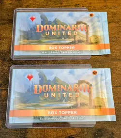 Magic The Gathering Dominaria Box Topper Lot Of 2 - Image 1