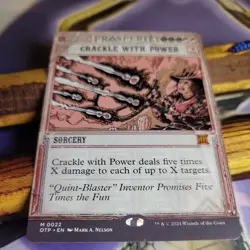 MTG Crackle with Power #22 Outlaws of Thunder Junction - Image 2