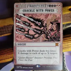 MTG Crackle with Power #22 Outlaws of Thunder Junction - Image 3