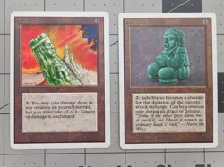 MTG ⭐ Unlimited ⭐ Jade Monolith & Jade Statue ⭐ Vintage Legacy ⭐ NM - Image 1