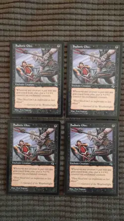 Magic: the Gathering / MtG Sadistic Glee x4 Tempest - Image 1