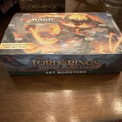 Magic: The Gathering The Lord of The Rings Tales of Middle-Earth Set Booster Box 195166205007 - Image 2