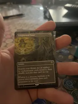 Enlightened Tutor (Borderless) Dominaria Remastered Regular - Image 1