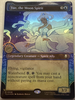 Yue The Moon Spirit Showcase Borderless Foil Avatar The Last Airbender 0338 - Image 1