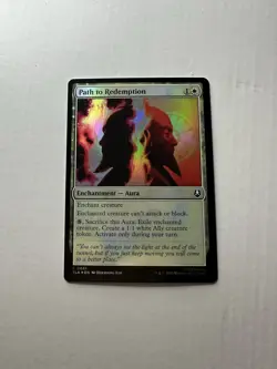 Path to Redemption NM Foil Avatar: The Last Airbender Magic The Gathering Mtg - Image 1