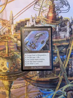 MTG Staff of Domination - BRR Mythic - Mint - Image 1