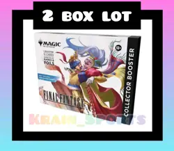 2x Magic: The Gathering - Final Fantasy Collector Omega Booster Box! NEW/SEALED - Image 1