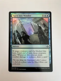 Open into Wonder - FOIL - MTG Amonkhet - NM - Image 1