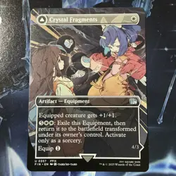Crystal Fragments Summon: Alexander (Borderless) [FINAL FANTASY] Magic MTG - Image 1