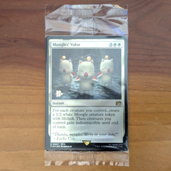 Moogles' Valor - SEALED Prerelease Foil Stamped Promo - Final Fantasy MTG - Image 1