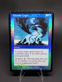 Circular Logic Torment Foil MTG HEAVY PLAY 33 - Image 1