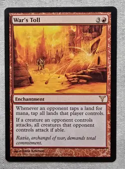 War's Toll - Dissension - MTG - Image 1