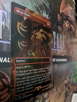 Mega Flare (Borderless) Commander: Final Fantasy Foil MTG NM - Image 2