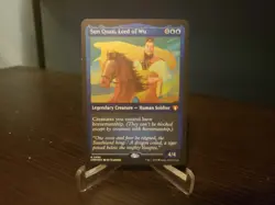 Magic: the Gathering MTG Sun Quann Lord of Wu Etched Foil - Image 1