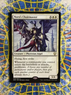 Norn's Choirmaster Commander: Phyrexia: All Will Be One Regular - Image 1