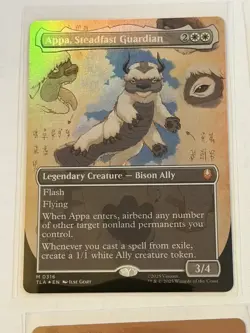 Appa, Steadfast Guardian Borderless Avatar: The Last Airbender Foil 316 - Image 1