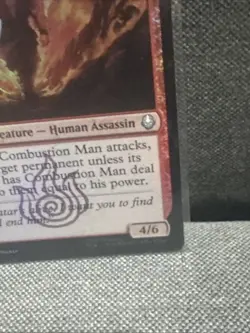 MTG Combustion Man (127/447) Avatar The Last Airbender NM FOIL - Image 4