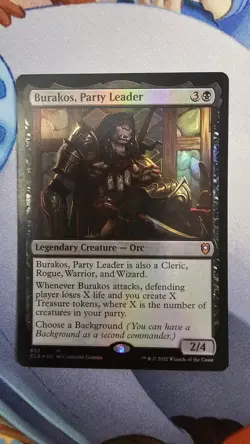 Burakos, Party Leader Commander Legends: Battle for Baldur's Gate Foil #653 - Image 1